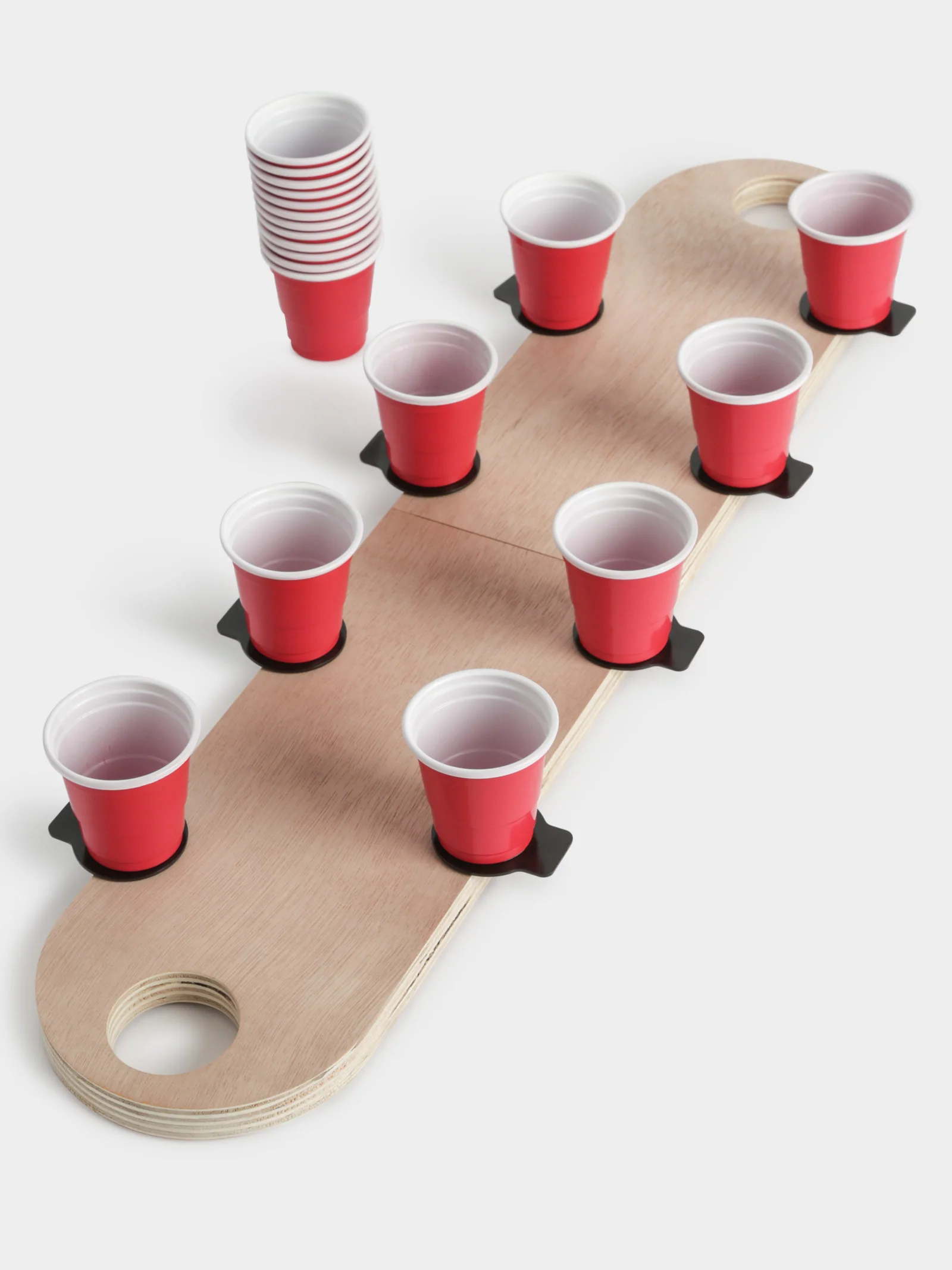 Refinery Flip Cup Mini Wooden Game