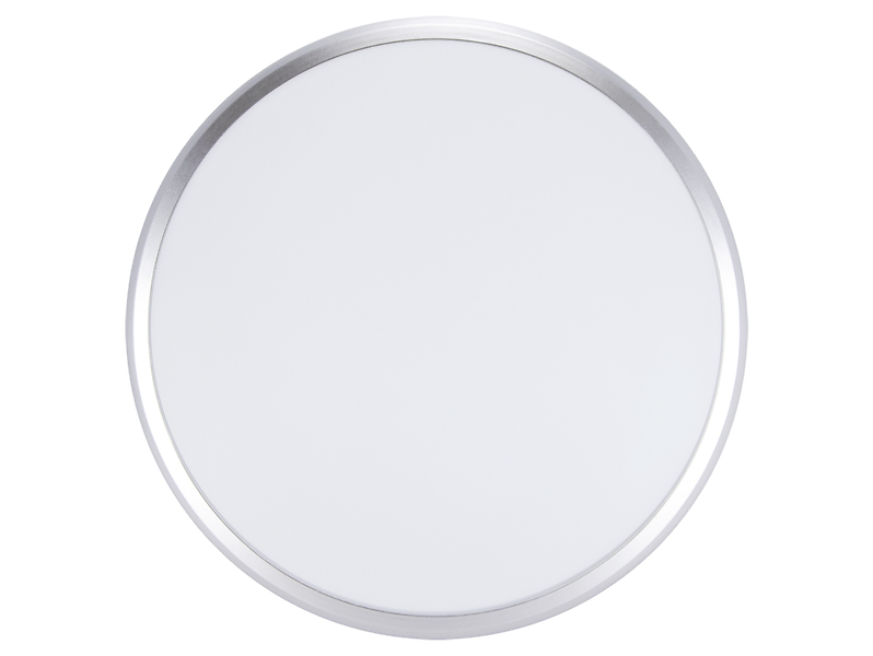 Lampa sufitowa zewnętrzna Planar LED z tworzywa sztucznego srebrna