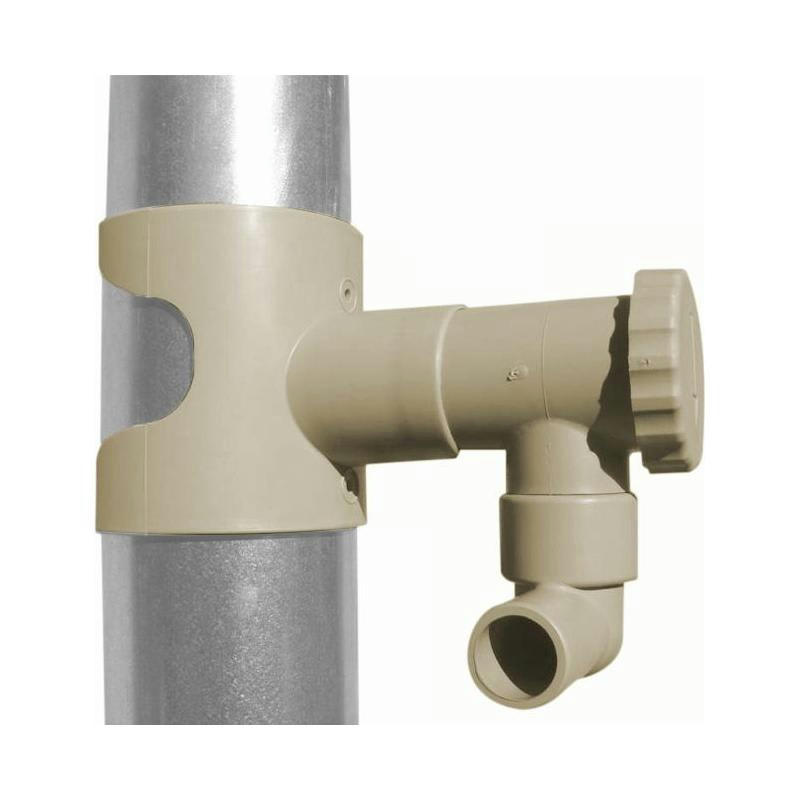 - Récupérateur d'eau pour gouttière circulaire sable