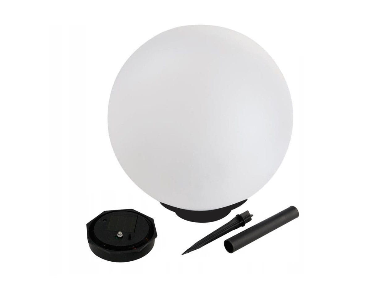 Ballo lampa solarna ogrodowa D30/H65 LED biała