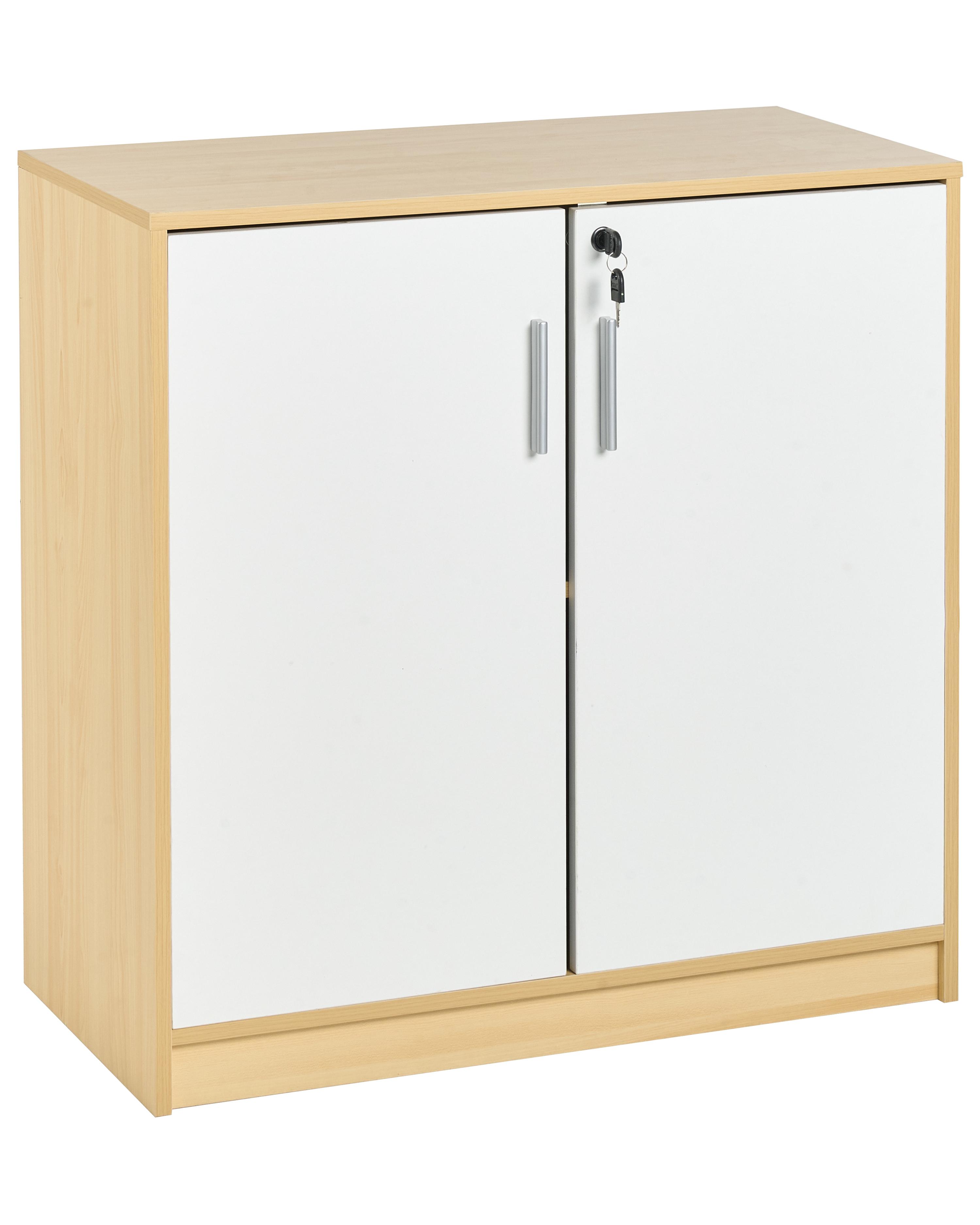Storage Unit ZEHNA Light Brown/ White
