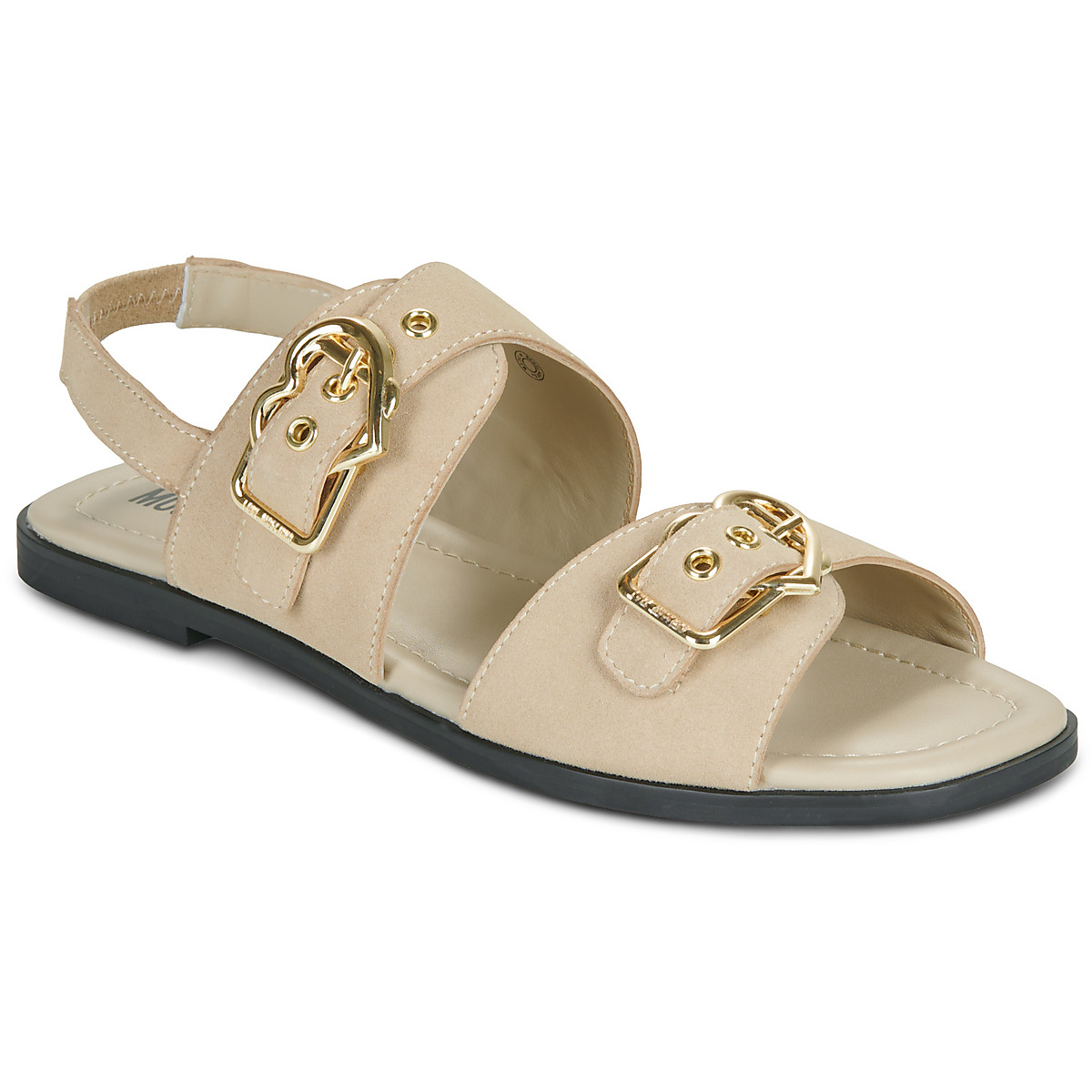Love Moschino - LOVE MOSCHINO SQUARE SLIDES-JA16112G0O - Beige