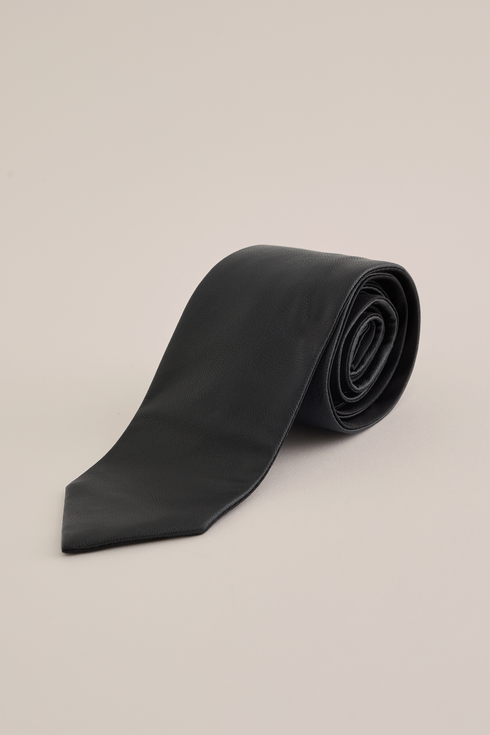 Heren stropdas van imitatieleer