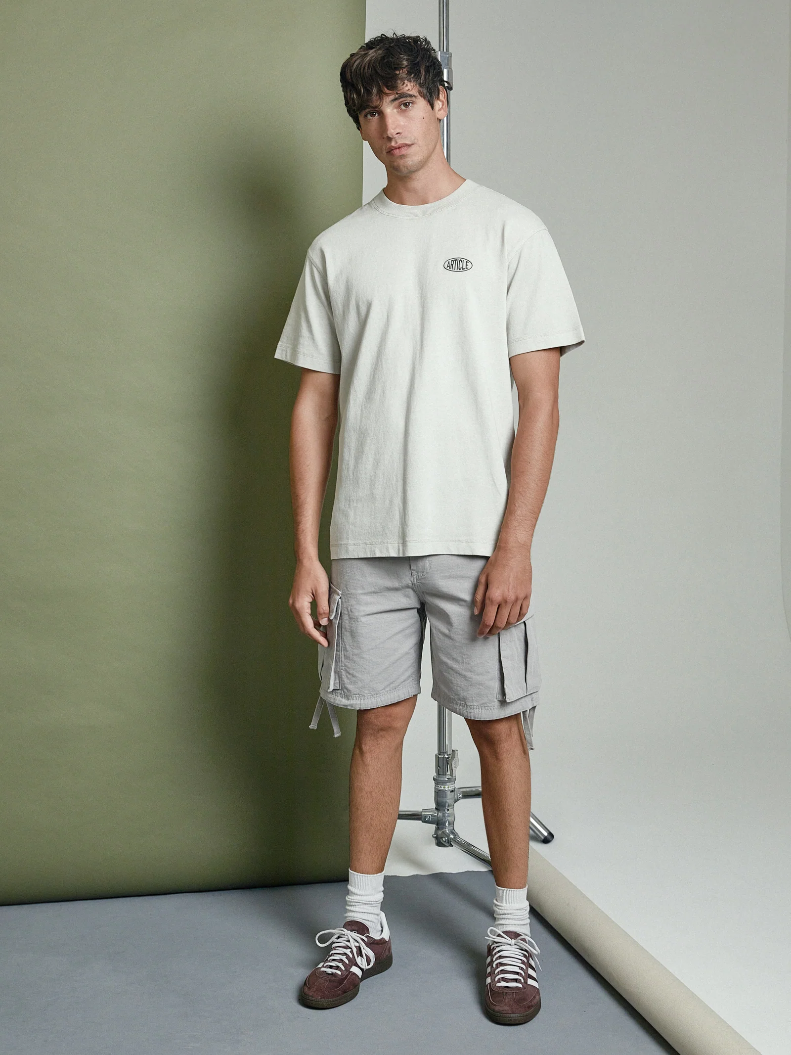 Cracked Logo Tee