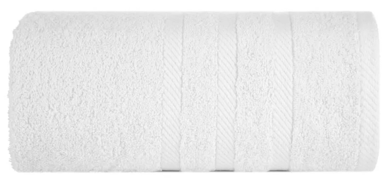 Ręcznik Milo 50x90 biały 500 g/m2 frotte bawełniany