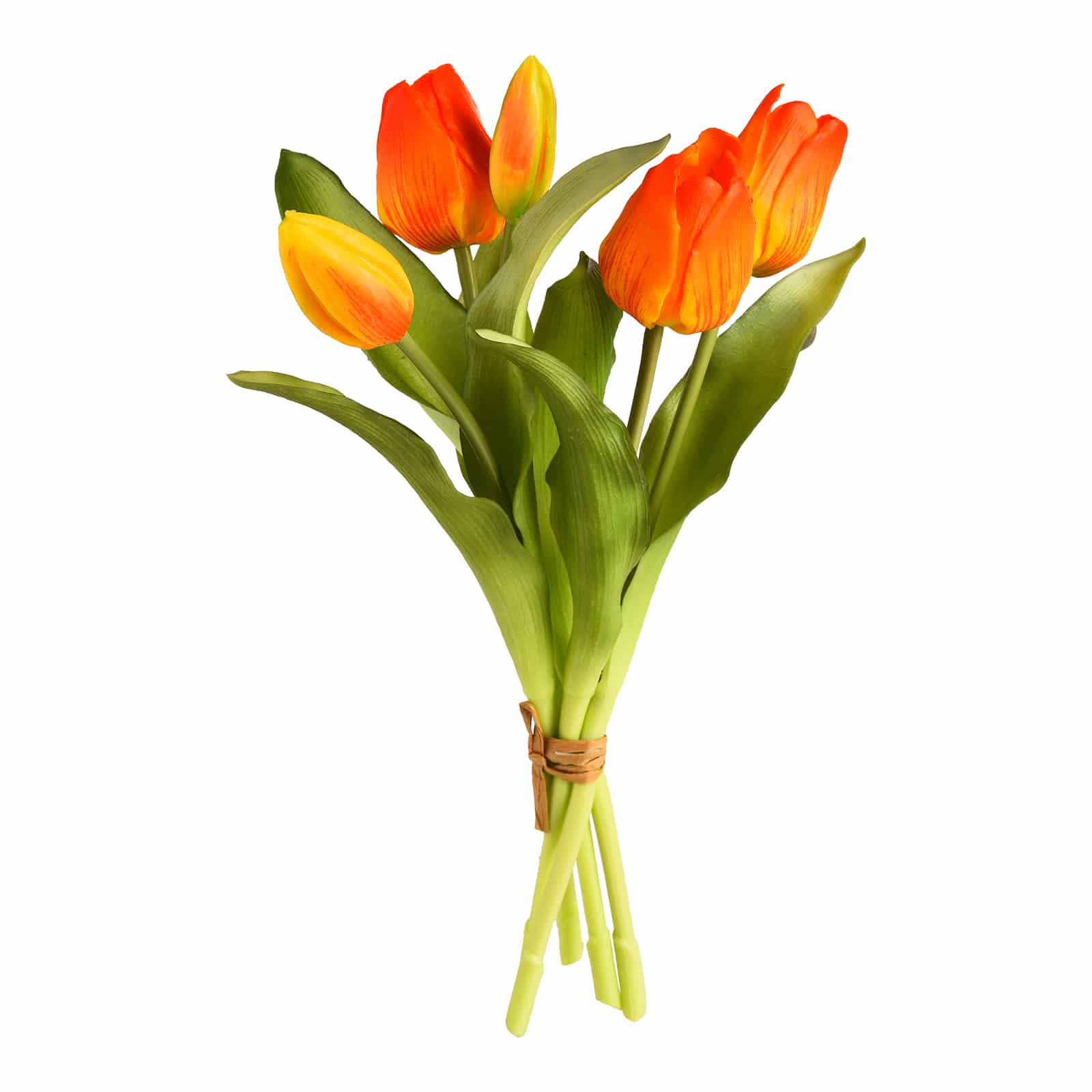 Kunstblumenbund Tulpe Orange,L 310 mm