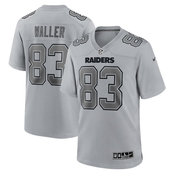Darren Waller Las Vegas Raiders Nike Atmosphere Fashion Game Jersey - Gray