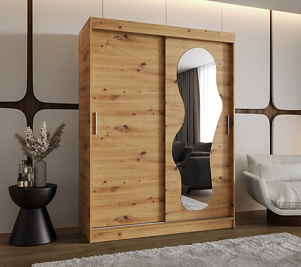 Armoire ULTRA à portes coulissantes H. 200 x L. 150 x P. 62, 2 portes