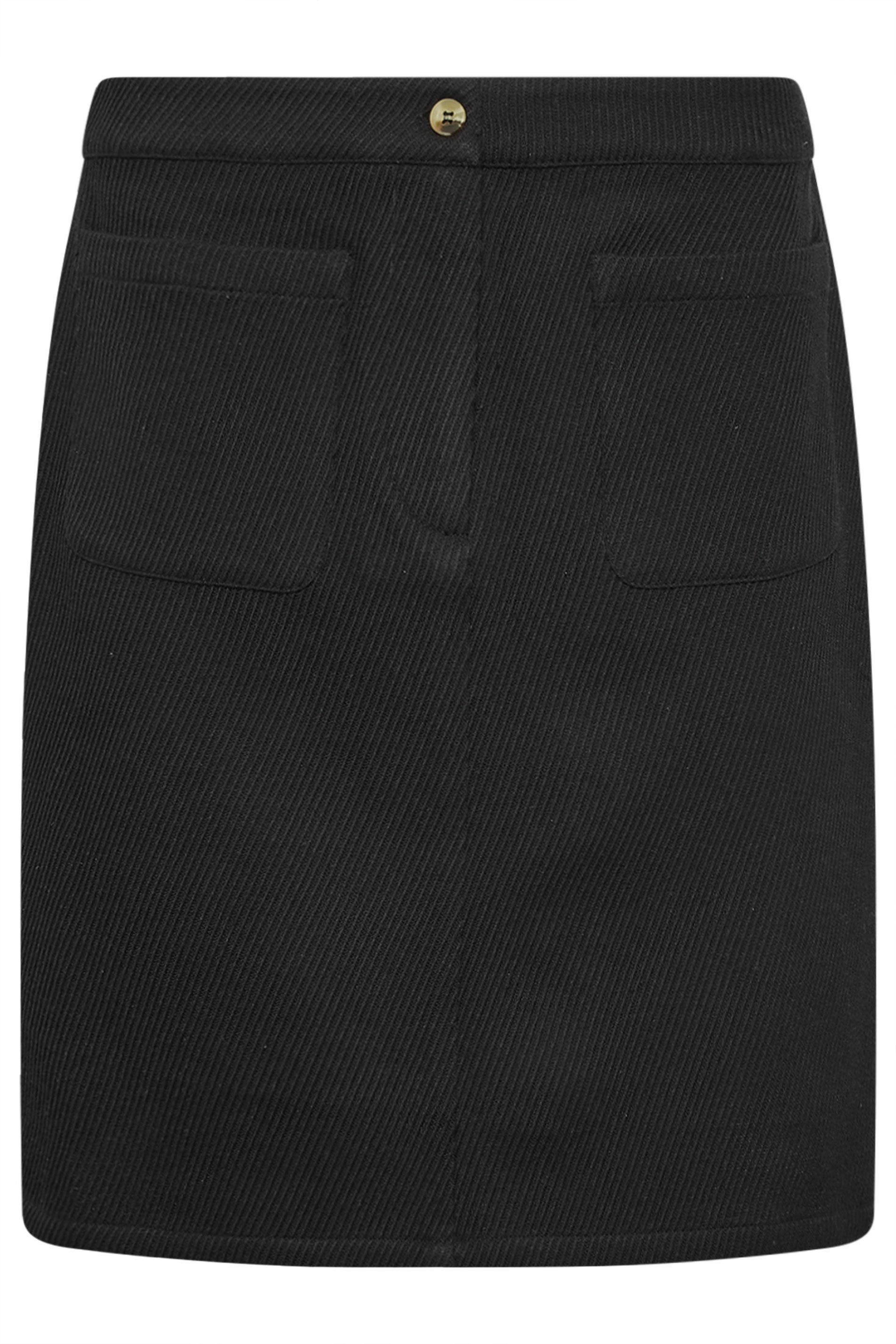 M&Co Twill A-Line Skirt