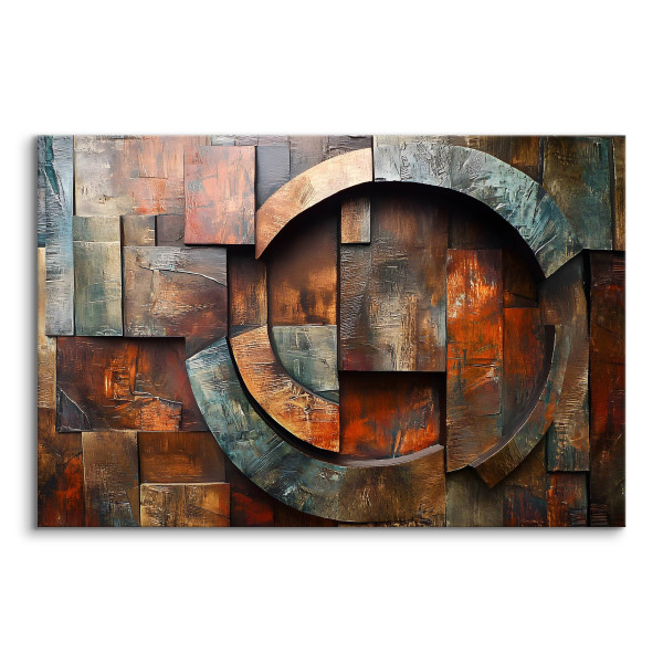 Obraz Abstrakcyjne Wzory Geometryczne 30x20cm