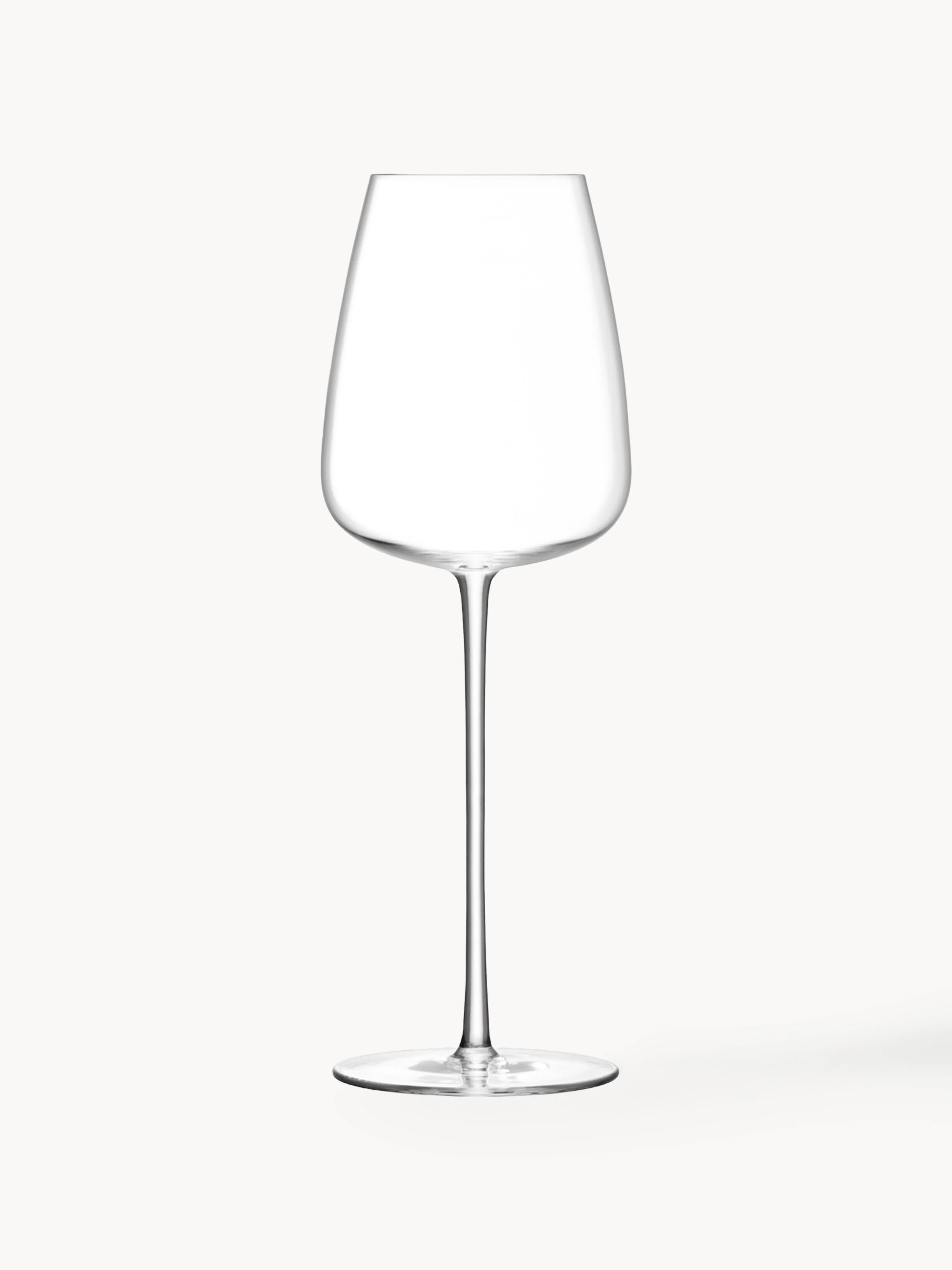Filigrane mundgeblasene Weißweingläser Wine Culture, 2er-Set