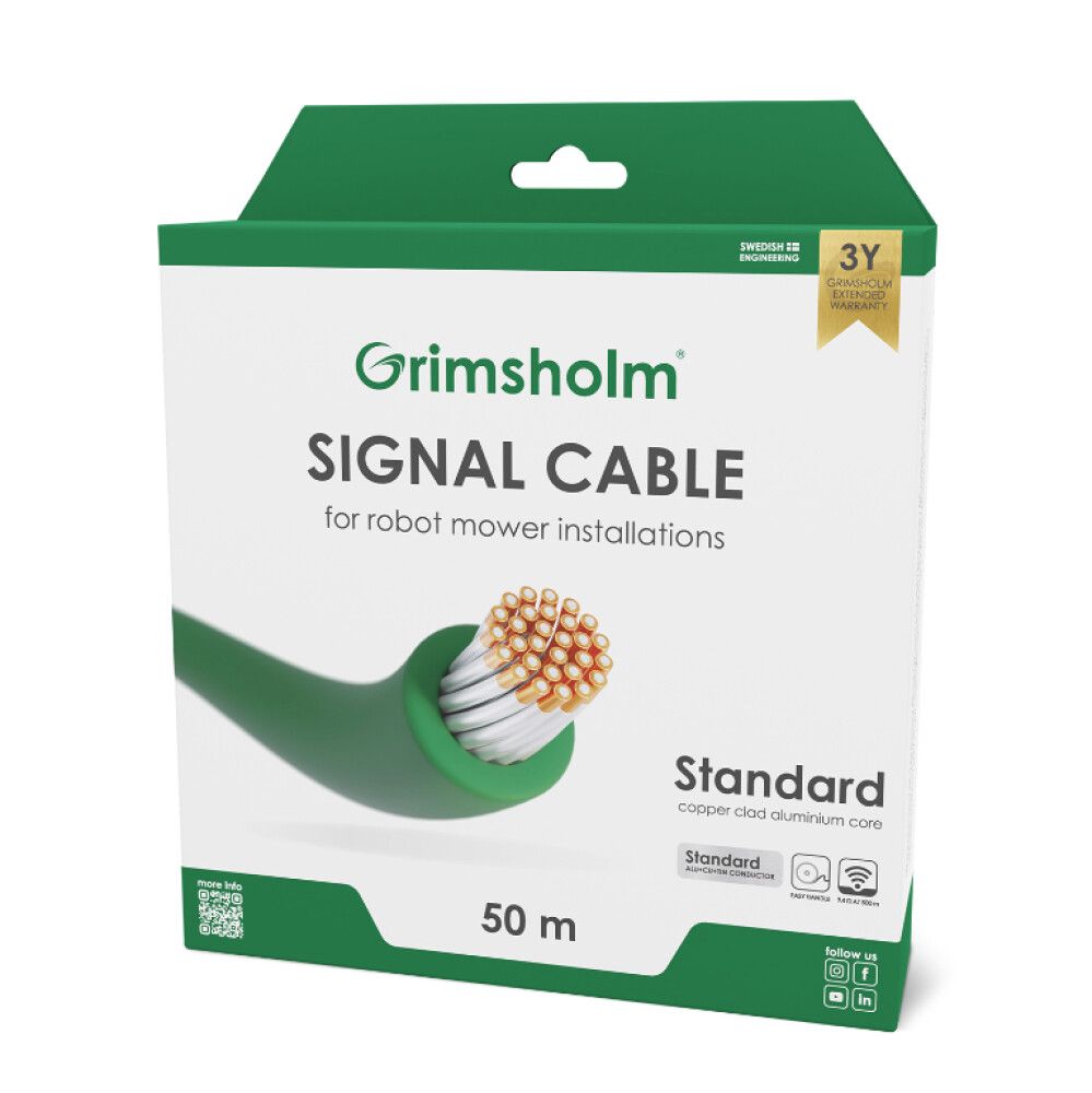BEGRENSNINGSKABEL GRIMSHOLM STANDARD ALUMINIUM 50M