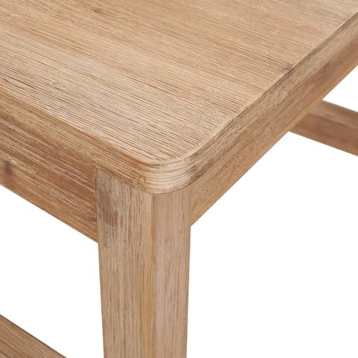 NNEVL Dining Chairs 6 pcs Solid Acacia Wood