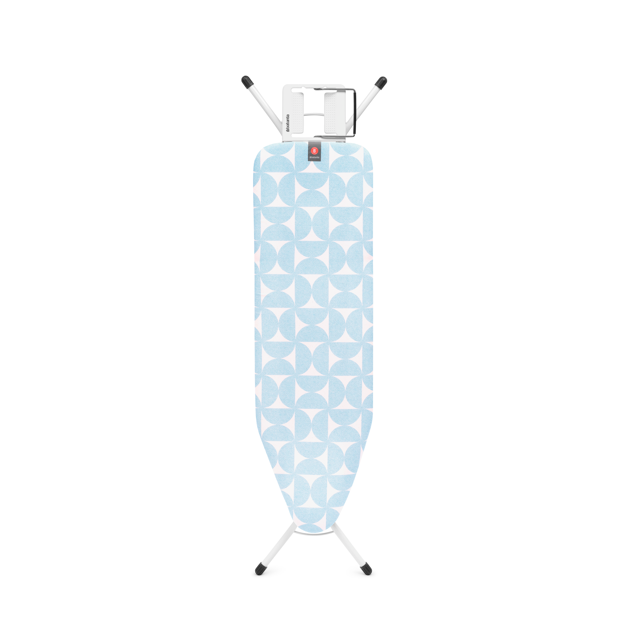 Brabantia Strijkplank B, 124x38 cm, strijkerhouder - Fresh Breeze