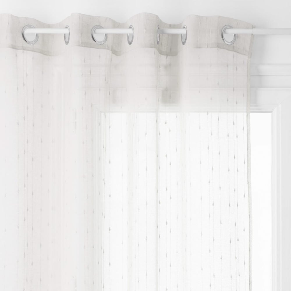 Cortina organza linho 140x240cm