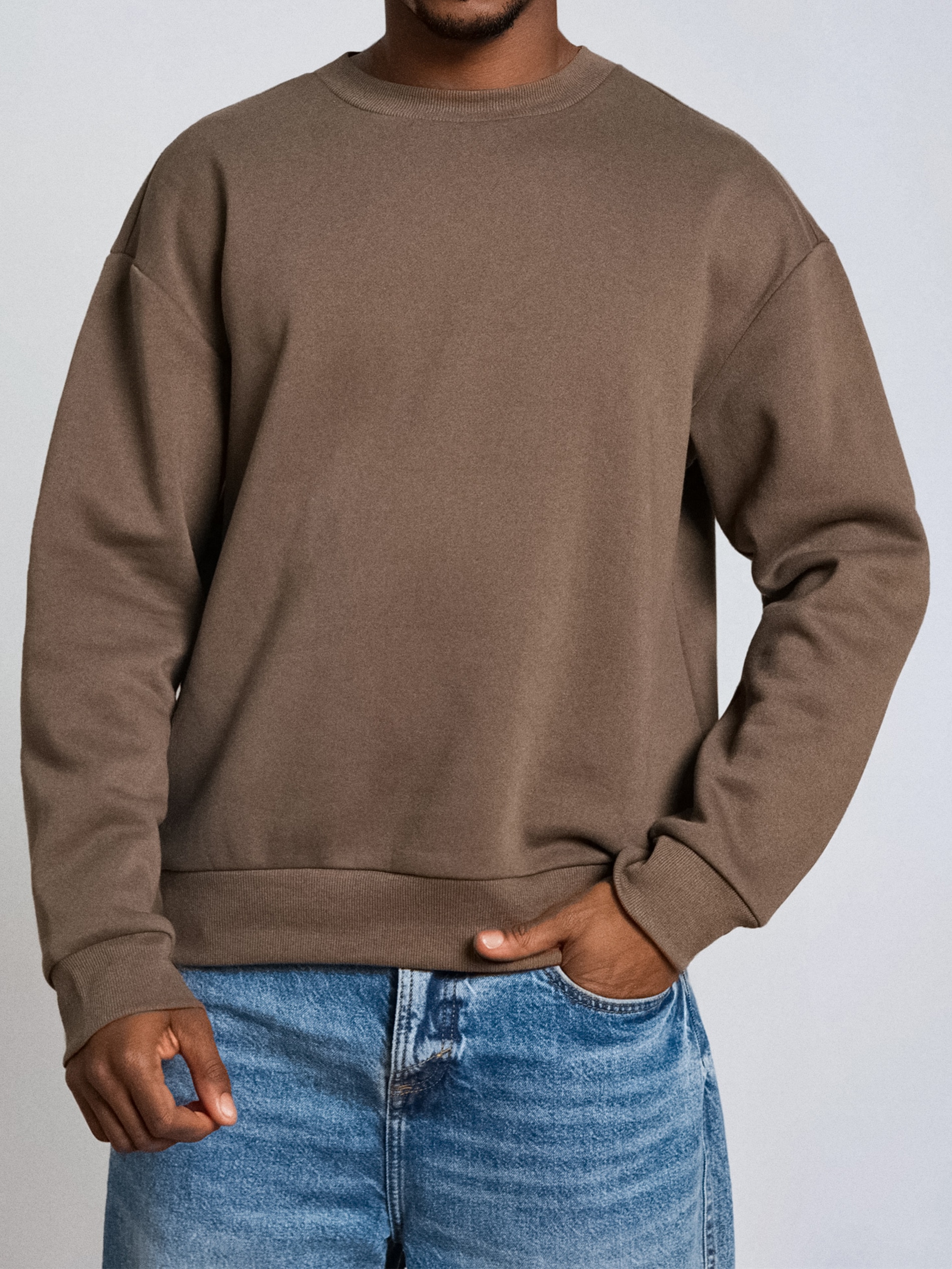 Bluza crewneck z nadrukiem
