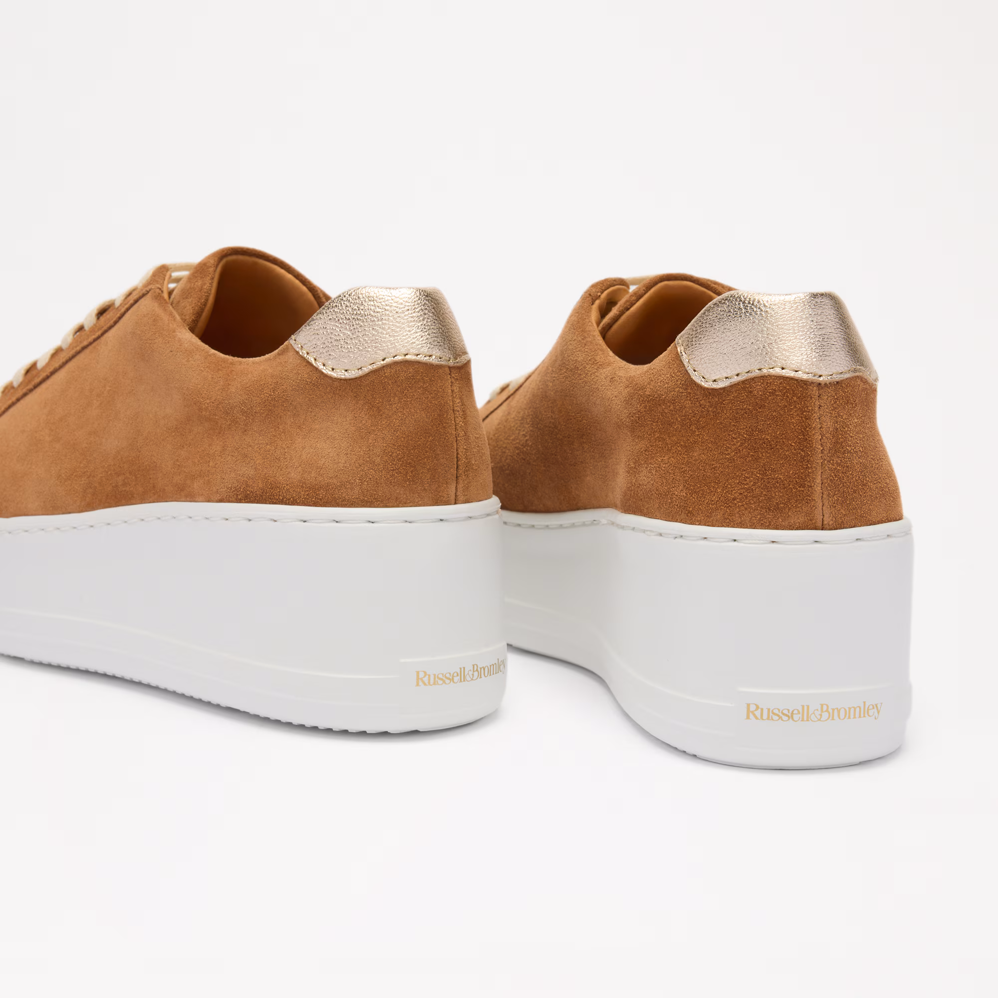 Park Cord<br>Lace Up Flatform Trainer