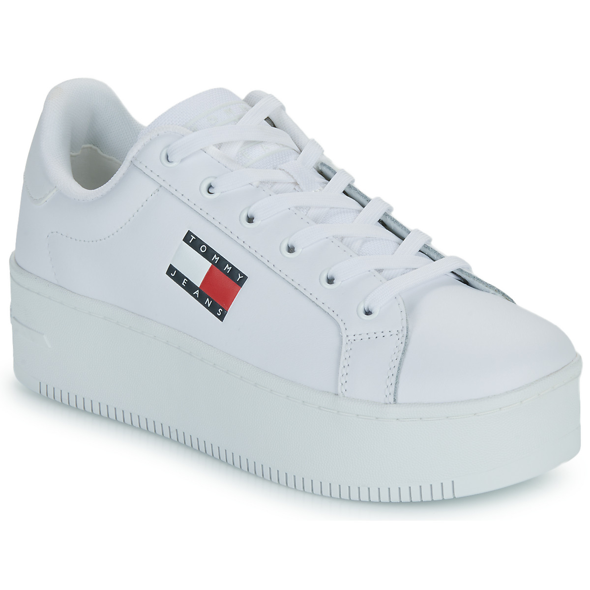 Tommy Jeans - TJW FLATFORM ESS - White