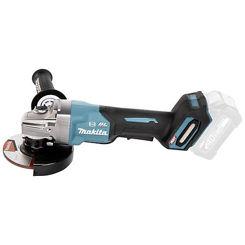 Meuleuse angle sans fil makita ga 013 gz 40 V Batterie 4 Ah 12.5 cm