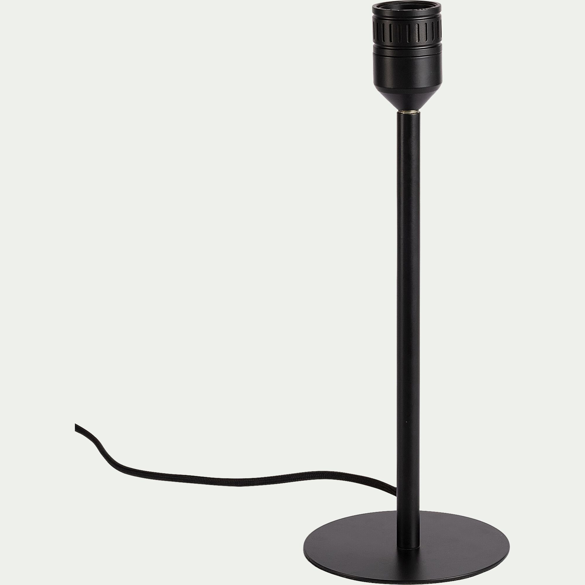 NANS - Pied de lampe à poser - noir H37,2cm