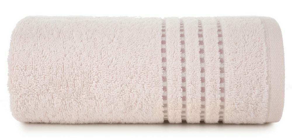 Ręcznik 70x140 Fiore różowy jasny 500g/m2 frotte