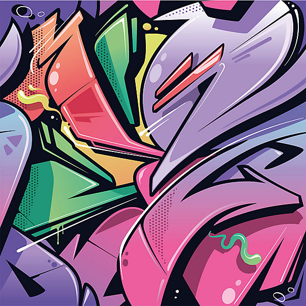 Crédence Adhésive Graffiti 300 x 60 cm