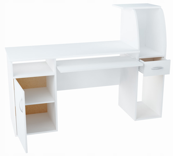 Biurko szafka B3 BIAŁE 150cm regał komoda półka