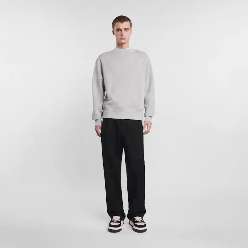 Sweatshirt in cotton and cashmere