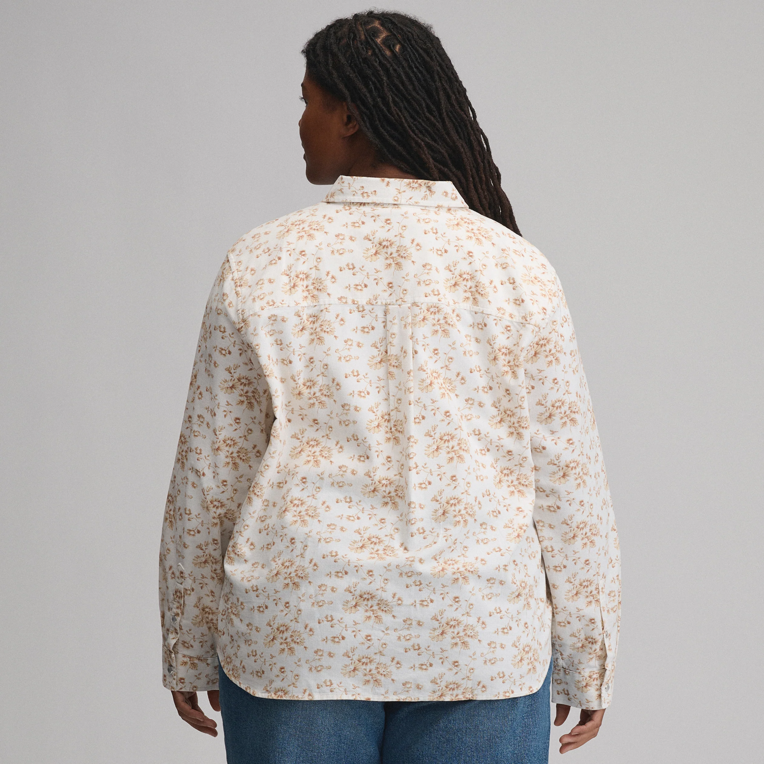 Women's Long-Sleeve Western Button-Down Shirt