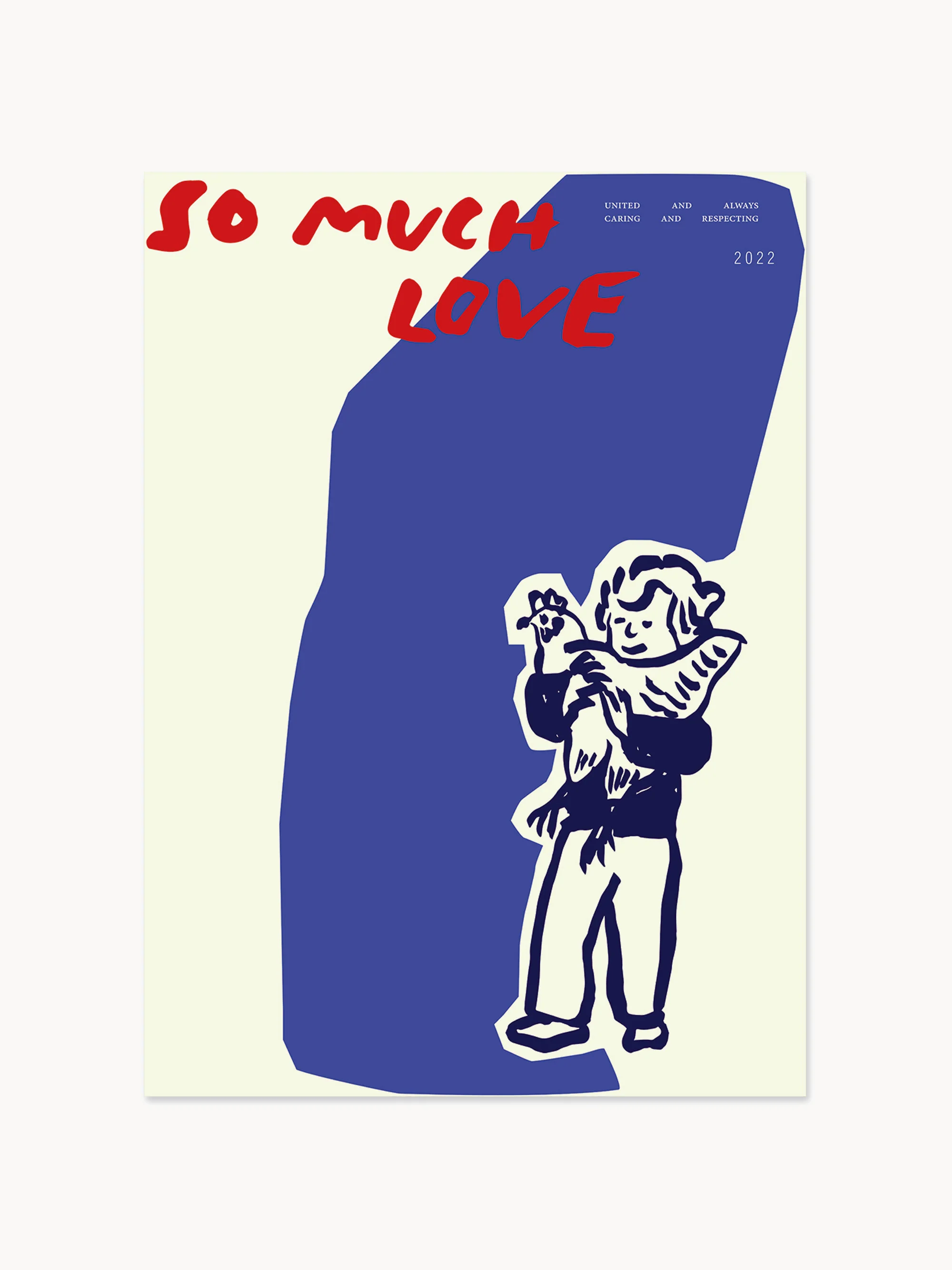Poster So Much Love Chicken