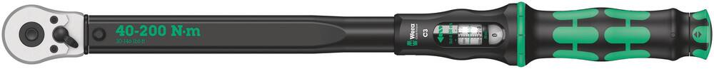 Wera 1/2-in Drive Torque Wrench, 30-146 ft-lbs