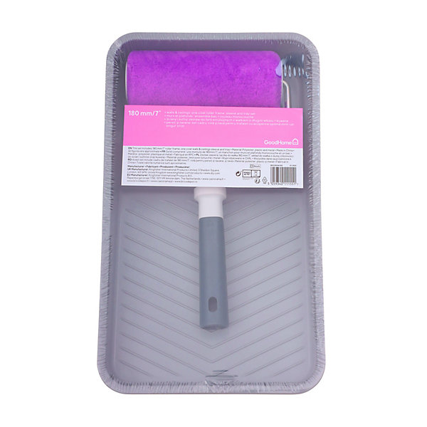Lot rouleau monocouche   bac GoodHome 180mm