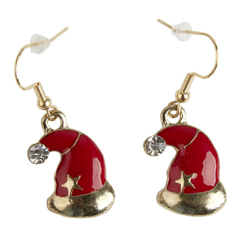 Boucle d'oreille de No&euml;l x2 (6 modèles)