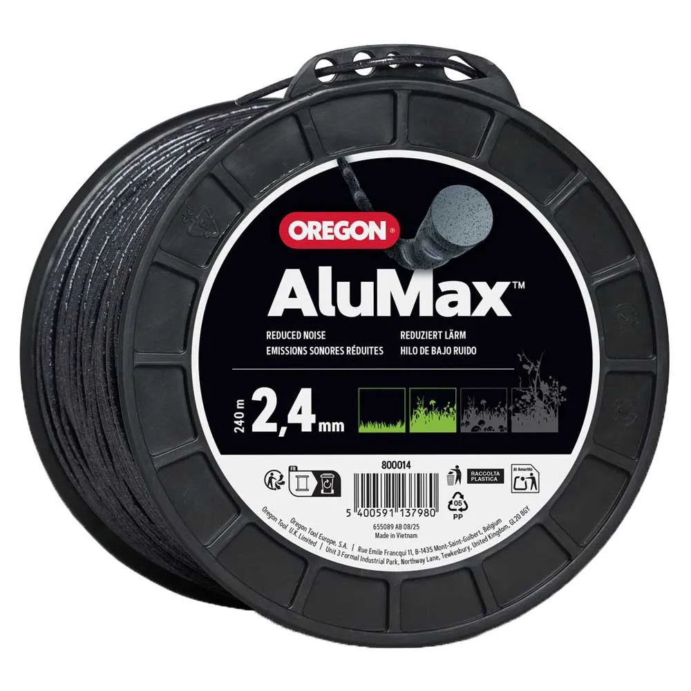 Oregon 800014 Nylium Silent 2.4 mm x 240 m Trimmer Line