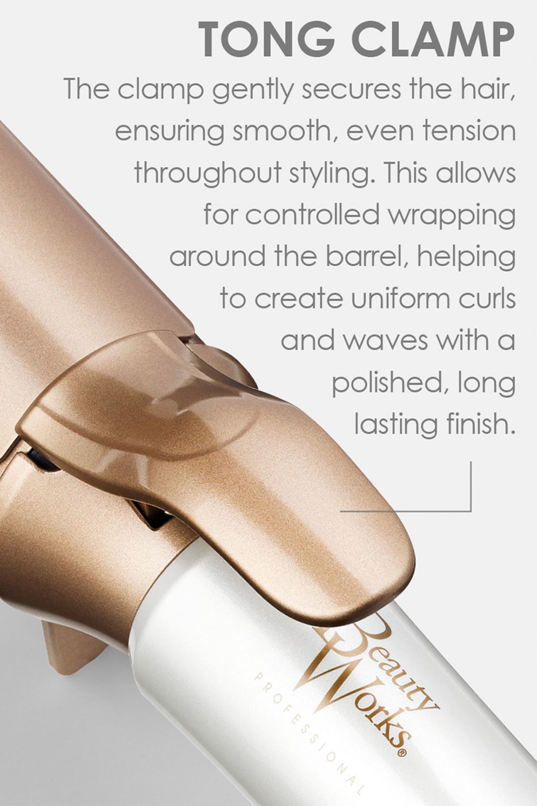 Beauty Works Professional Curl Tong - 45mm