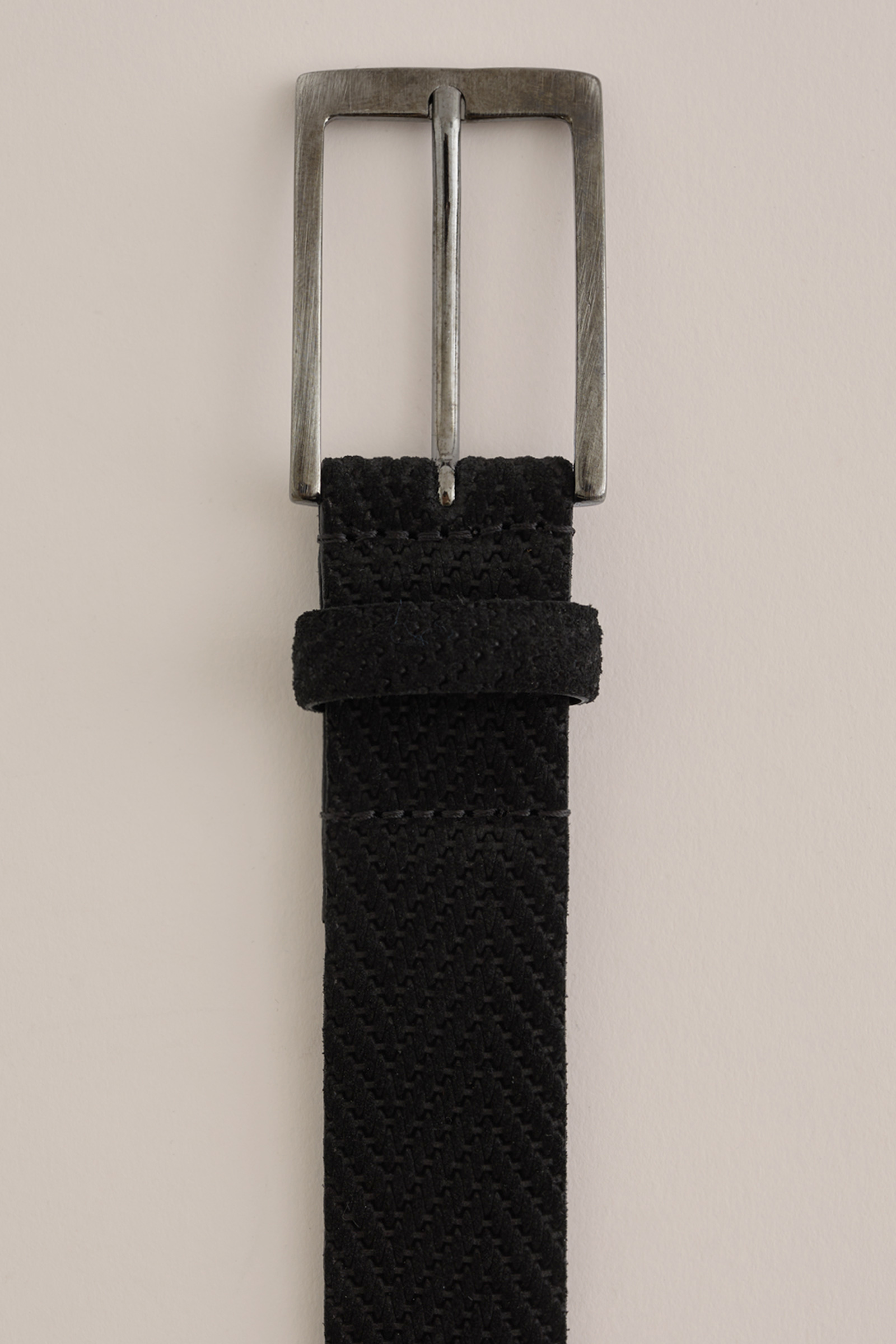 Heren su&egrave;de riem