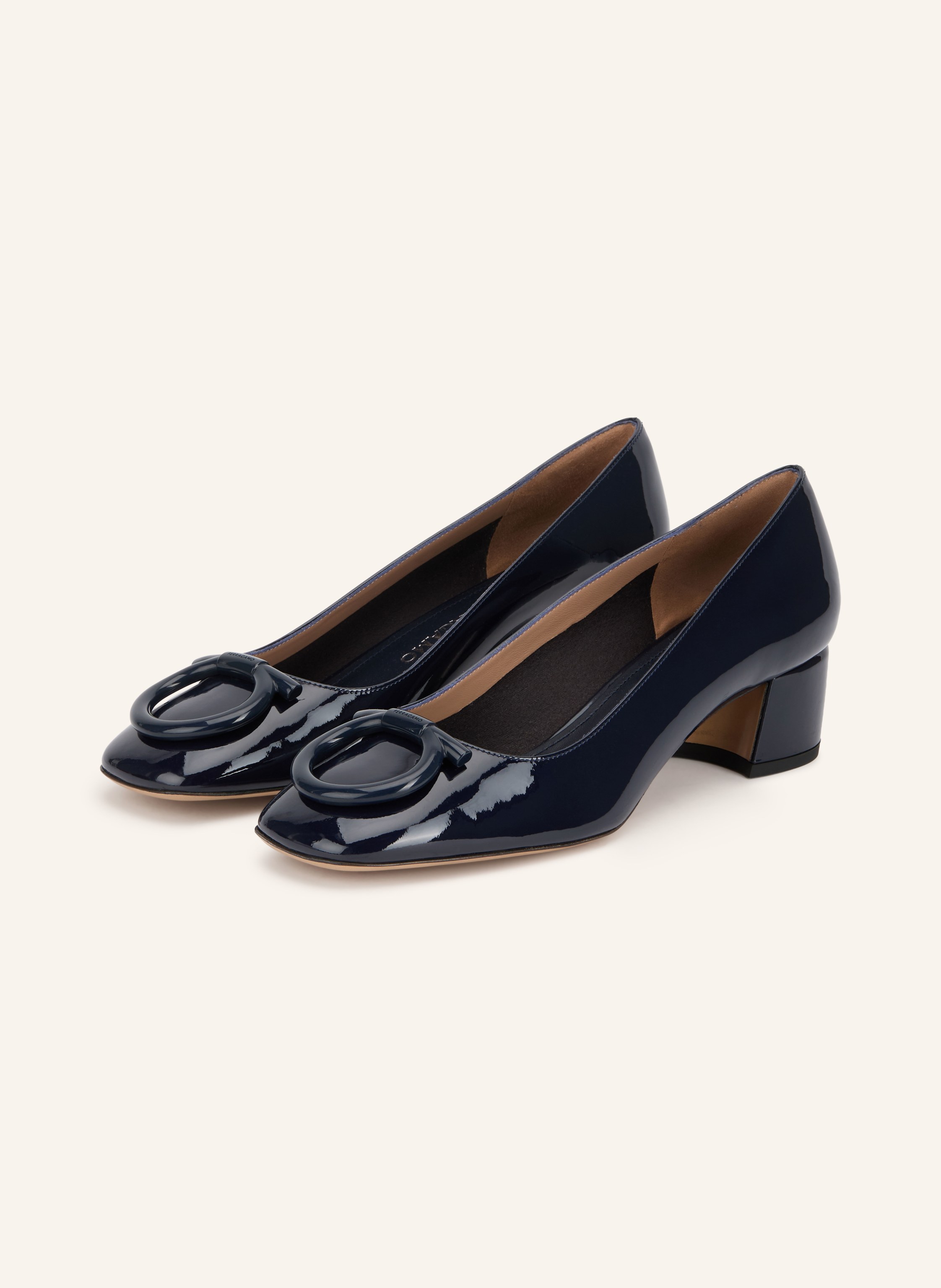 FERRAGAMO Lack-Pumps MARA 40