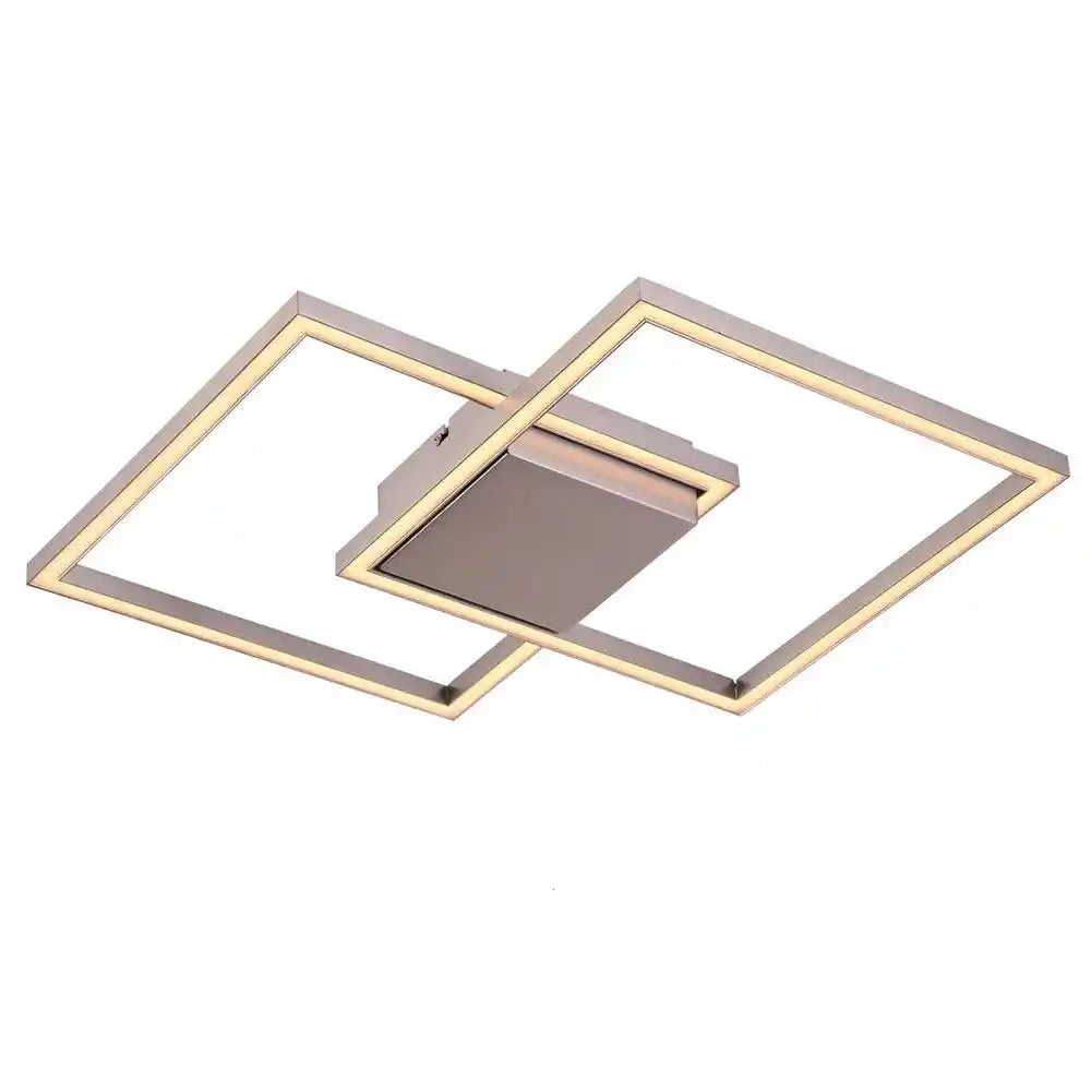 Freelight plafondlamp Falcon - 1 lichts - 46 x 7  cm - mat chroom