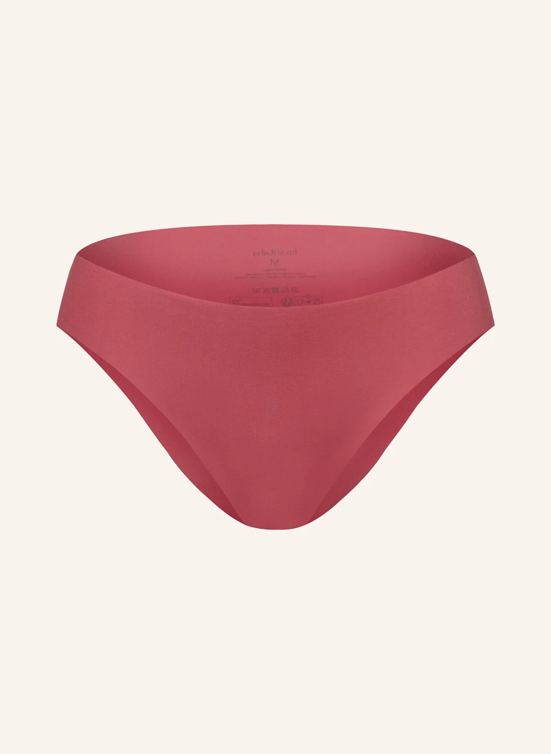 erlich textil 3er Pack Light Touch Brazil Slip mit weichem Modal - nahtlose Kanten