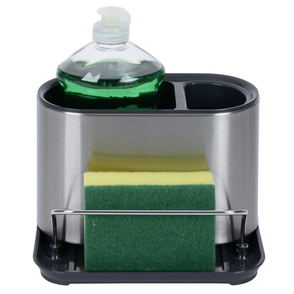 Porte-éponge et produit vaisselle - L.18xl.13xH.12,3cm