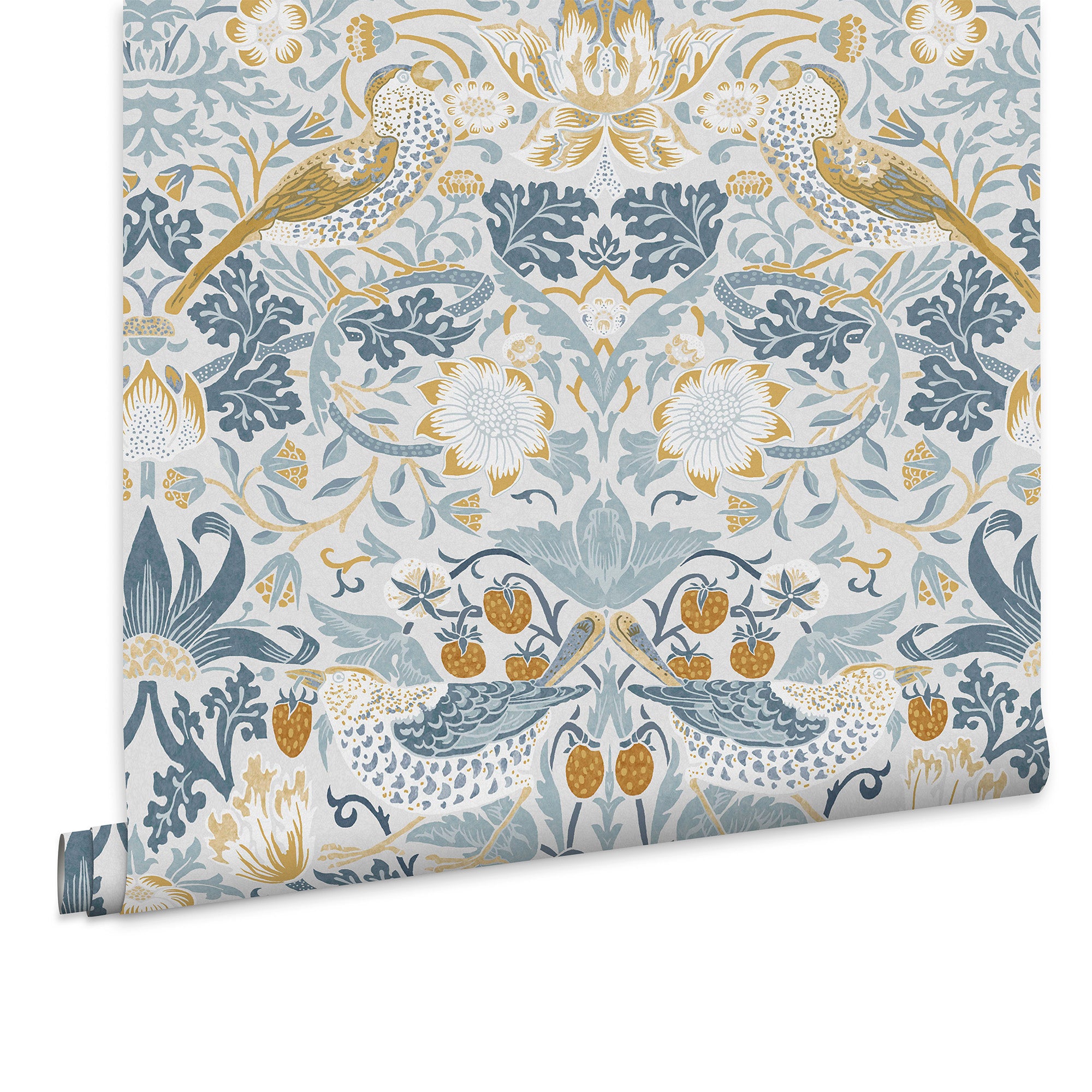 William Morris at Home Vliesbehang Strawberry Thief - 10mx52cm
