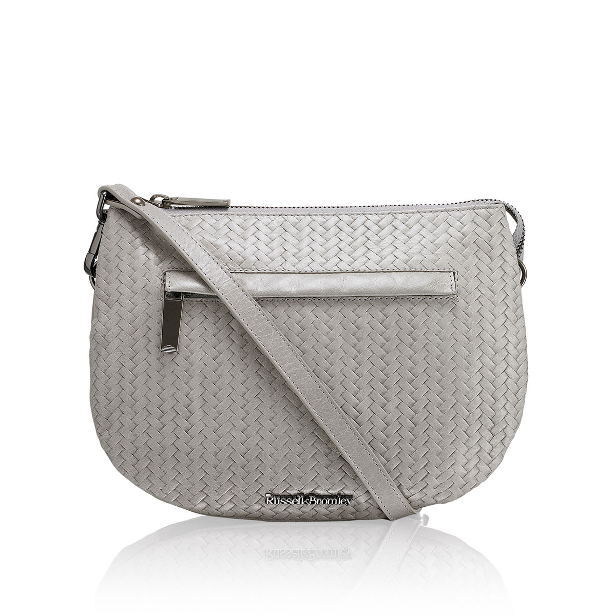 Russell & Bromley ZIP AROUND Woven Crossbody Bag