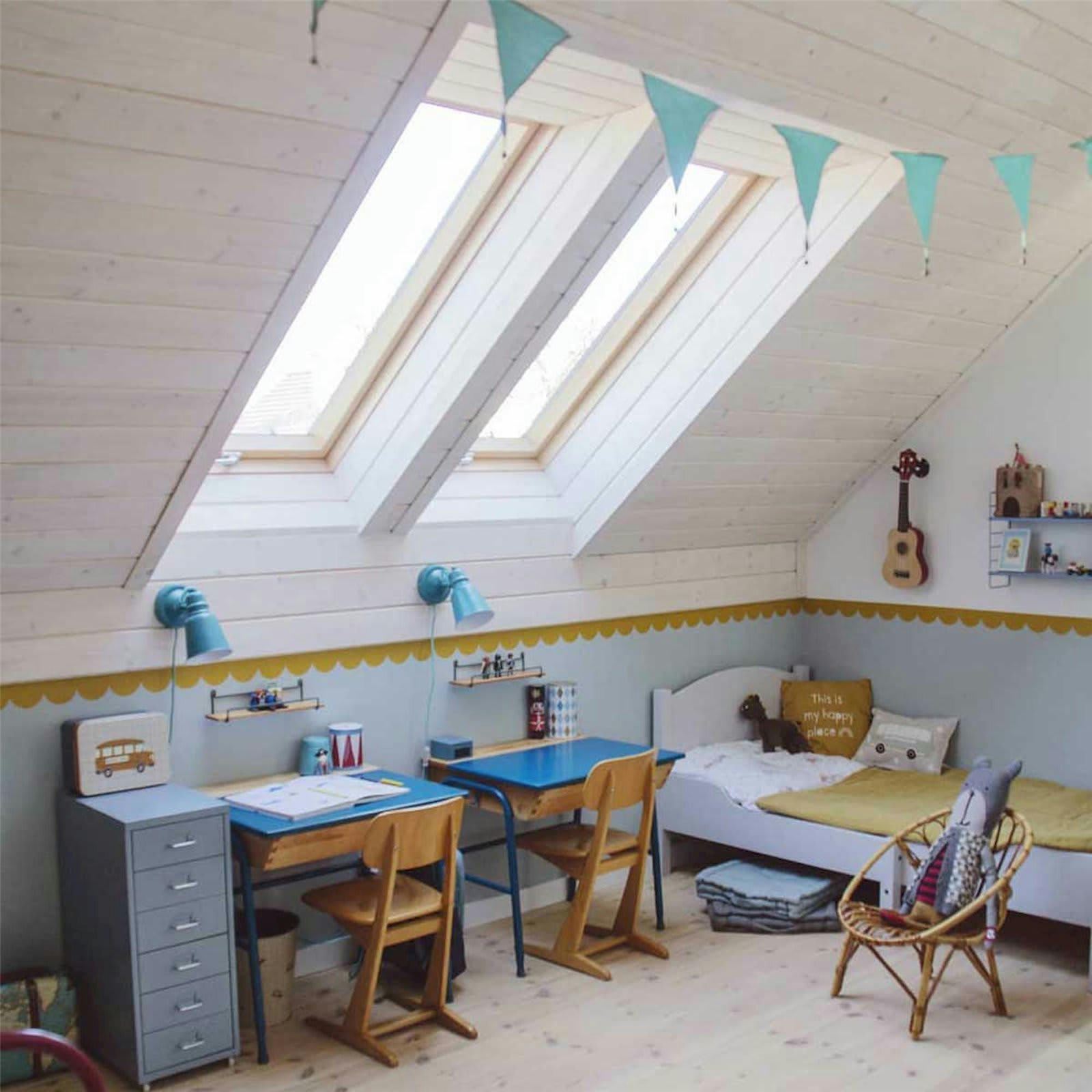 KIDS - Sticker mural Polyester Or