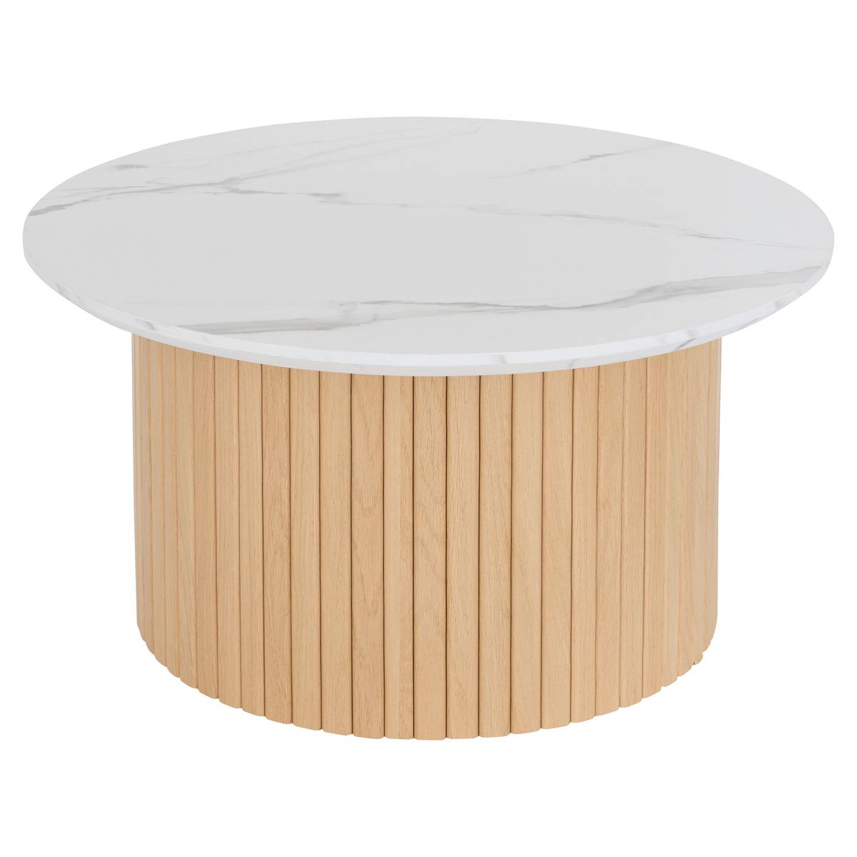 Coffee table "Homelya" Multicolor, D.70 cm