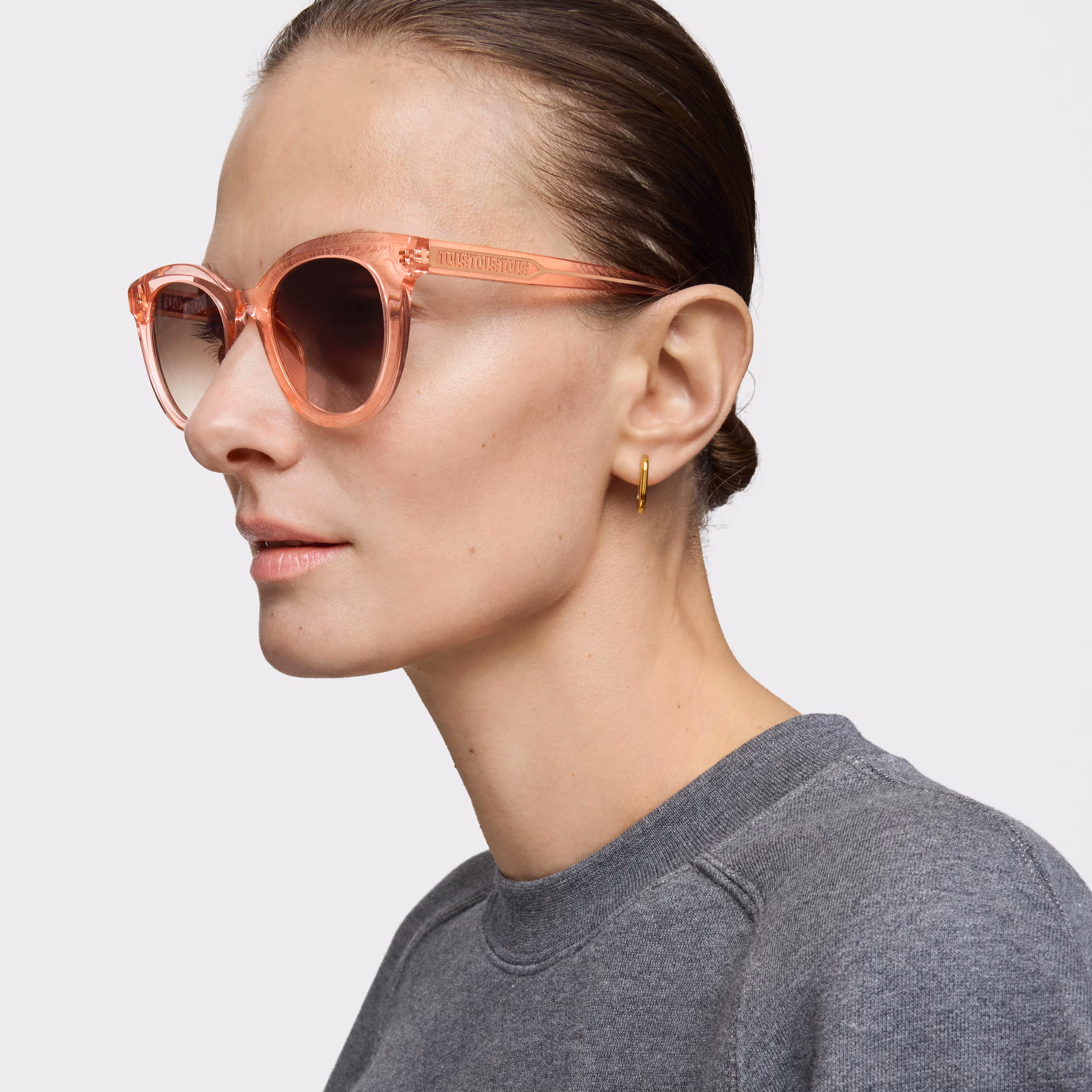 Gafas de sol rosa TOUS Round Logo