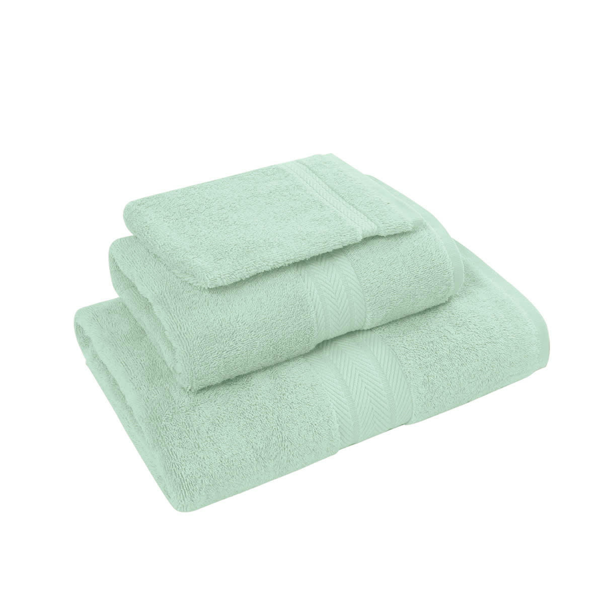 LUXURY - Ensemble de bain 3 pièces Menthe