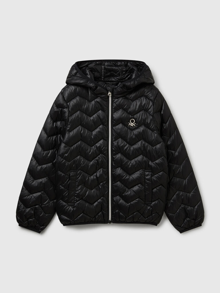 Padded jacket with hood