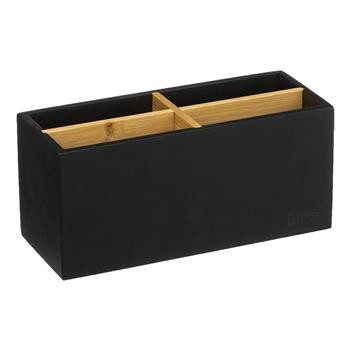 Organizer Natureo 4 przegródki czarny