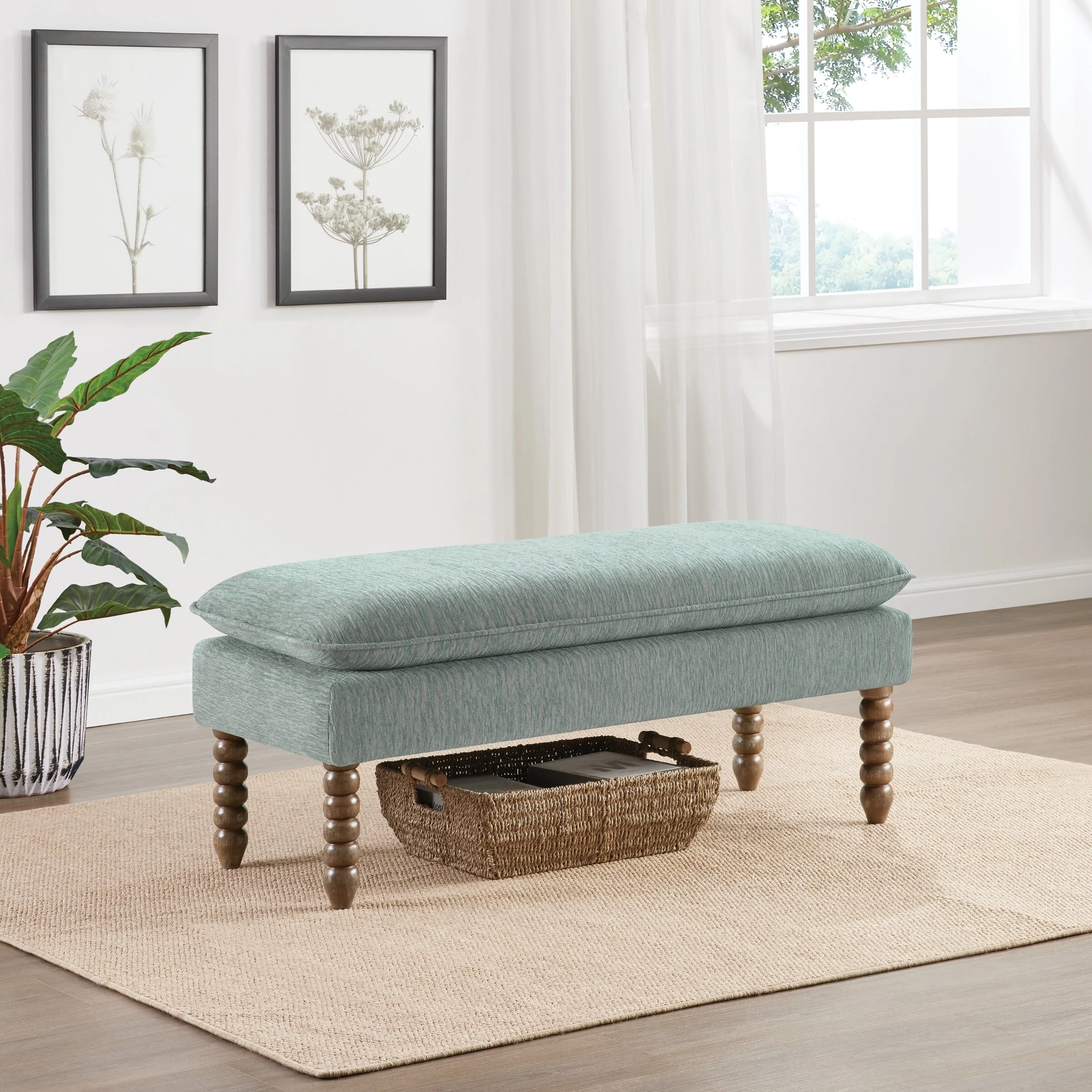 Selina Pillow Top Bench