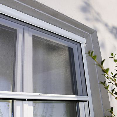 Moustiquaire de fenêtre en alu blanc Protek 125 x h.170 cm